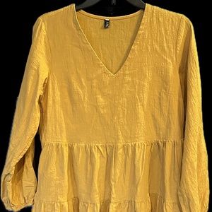 Yellow Comfortable Dress
